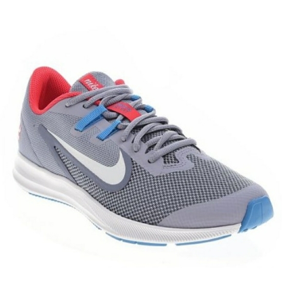 NIKE DOWNSHIFTER 9 JDI GSCOLOR STELAR INDIGO/WHITe - Picture 12 of 14